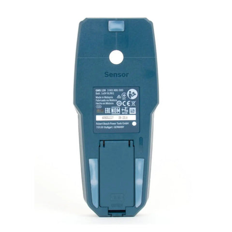 Back view of a wall scanner sensor designed for detecting live cables, plumbing, and studs. Skip The Guesswork With This Top Rated Wall Scanner That Swiftly Detects Live Cables Hidden Plumbing And Metal Studs Inside Drywall Walls Seamless Auto Calibration Delivers Rock Solid Accuracy Making It A Total Legend For Daily Fixes.