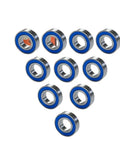 Premium Double Row Angular Contact Ball Bearing 20 X 52 X 22.2 mm C3 Clearance 52100 Steel For Electric Motors pack of ten units
