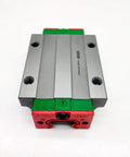Rock Solid Heavy Duty Linear Guide Block Model HGW25HC for CNC Machinery, featuring metal body, strong load support and smooth glide.