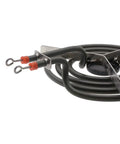 Chrome Drip Pans And Burner Element Replacement Kit For Frigidaire Kenmore Electric Range includes MP15YA 6 Inch coil