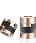 Upgrade Your 3D Printer Game With These Badass Flexible Shaft Couplers Available In 8 Millimeter 10 Millimeter And 16 Millimeter Sizes Perfect Oldham Style Fit That Slows Down Vibrations Smoothly For Epic Print Quality Every Single Time. metal Oldham flexible shaft couplers for 3D printer lead screws