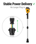 Brushless Stick Water Transfer Pump Compatible With 20V Battery Cordless Submersible Utility Pump design details.