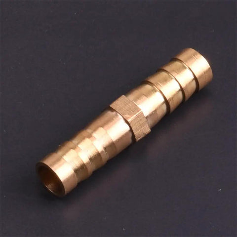 Heavy Duty Brass Barbed Hose Fitting Connector Set For 3mm To 25mm Hoses Leak Proof Copper Coupler Easy Install 5 Piece Durable Hose Adapter