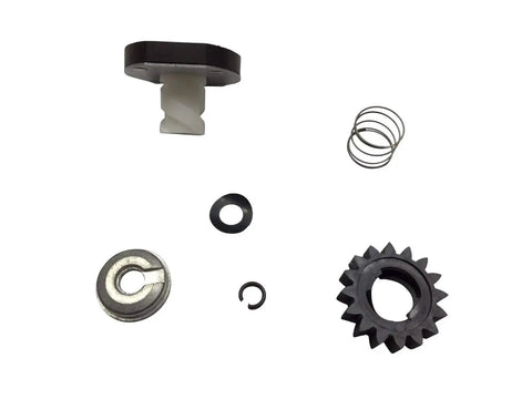 Solid As A Rock Starter Drive Gear Repair Kit With 16 Teeth For Briggs Stratton And Toro Lawn Tractors includes gear, spring, clutch.