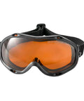Heavy Duty Laser Safety Glasses And Protective Goggles engineered for Fiber Handheld Welding Rigs with OD 7 shields, orange tint.