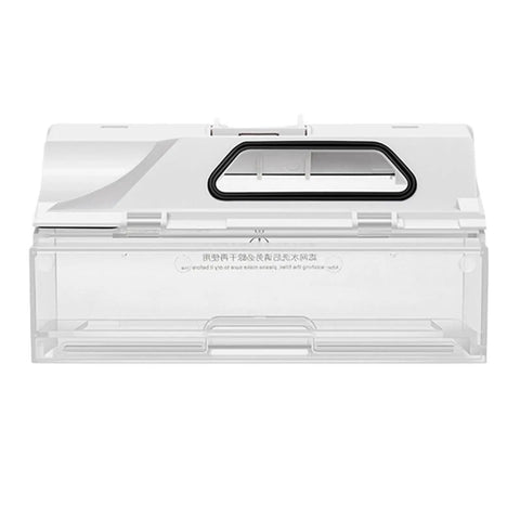 Premium Replacement Dust Box For Roborock S5 S50 S51 S55 S6 T6 Robot Vacuum Cleaner, clear plastic design for easy dirt disposal.