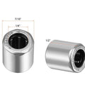 Straight From The Shop One Way Needle Roller Bearing Clutch 1/4 Inch Bore 7/16 Inch OD 1/2 Inch Width Built Tough St14 Steel Cup Precision Gcr15 Rollers Grease Packed Reverse Idler 5 Pack with dimensions.