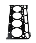 Heavy Duty Head Gasket Locks Down Compression With Slick Fit For Carrier Ct4 134 Di Engines Daily Cruising Oem Spec Replacement Part 253943400, detailed view showing cutouts and smooth surface.