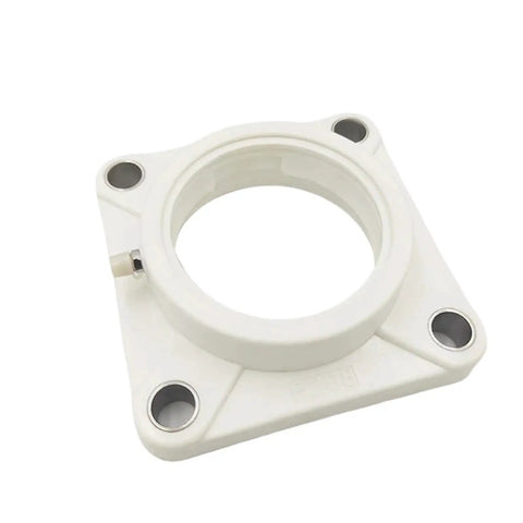Heavy Duty White Nylon Belt Bearing Replacement For F207 F208 F209 F210 Engines Delivering Dead Quiet Operation And No Fuss Straight Bolt In Drop Ready Fitment, showing white plastic bracket.