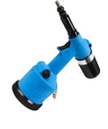 Heavy Duty Pneumatic Air Rivet Gun Pulling No Sweat One Click Auto Tension Lock Built Tough for upholstery work.