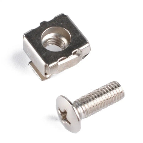 M5 Cage Nut Kit With M5x16 Screws And Washers For Cabinets And Server Racks Square Hole Design Fasteners in iron