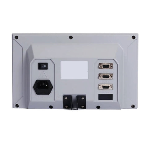 Back view of Heavy Duty Digital Caliper Set With Oversized LCD Screen And Precision Optical Encoder Linear Scale.