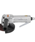 4 Inch Pneumatic Air Angle Grinder 11000 Rpm High Speed Polisher Heavy Duty Metalwork Tool Precision deburring unit with a black disc.