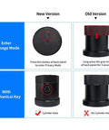 Comparison of New Version and Old Version of Top Tier Smart Fingerprint Door Lock With Dead Simple Biometric Entry.