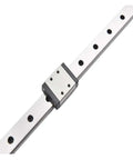 High Precision Miniature Linear Guide Rail Kit With 600mm Slider Block MGN7C Easy Install Smooth Motion System Low Friction For DIY Robotics Projects And CNC Builds on steel rail