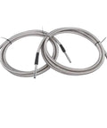 Heavy Duty Quick Swap Fuel Line Repair Kit For Chevy Silverado And Gmc Sierra 1500 Crew Cab 4.8L 5.3L V8 Engines 2004 Through 2006 with stainless steel hoses.