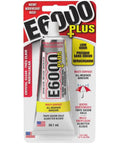 E6000 Plus Multipurpose Clear Glue That Is Waterproof Paintable Strong Flexible Craft Adhesive For Wood Glass Fabric Ceramic Metal And More 56ml Perfect For DIYers And Creative Projects in original packaging