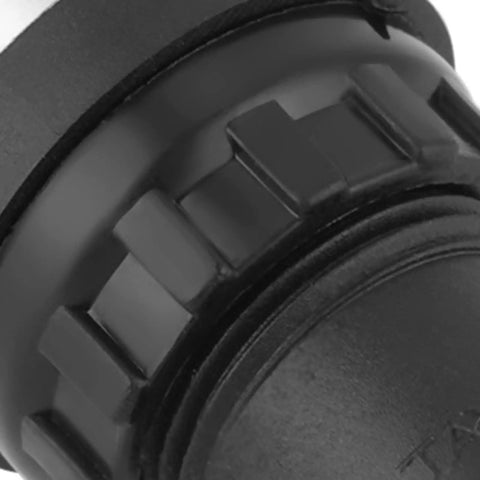 Close-up of Two Pack Panel Mount 10K Potentiometer for VSD and VFD Rotary Variable Frequency Drive with rugged plastic housing