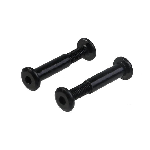 Heavy Duty Stainless Steel Binding Post Screws Designed For A Hella Secure Fit And Knockout Black Finish on two screws.