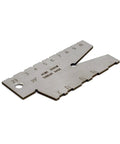 29 Degree Thread Gauge And Angle Template For Precision Machining Stainless Steel Inspection Tool with clear laser engraving