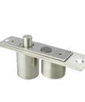 12V Mini Electric Bolt Lock Solenoid With Five Wire Feedback Sensor Tough As Nails stainless steel body close-up on a mountable surface.