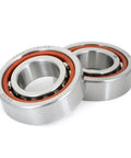 High Precision Angular Contact Ball Bearings P5 For Machine Tool Spindles 7200 Series AC 7206AC 30x62x16 P5DB Pair showing dual bearings.