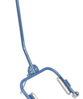 Hella Heavy Duty Wheel Dolly For Rolling 24 To 36 Inch Tires, blue metal frame with rollers for easy tire maneuvering.