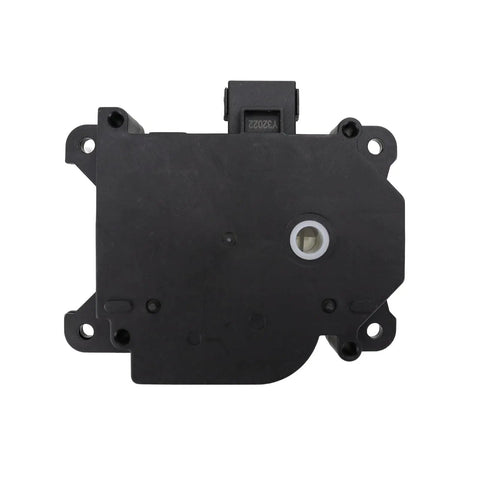 Straight Up HVAC Heater Blend Door Actuator Replace 87106-04030 top view showing black plastic design for Toyota 4Runner and Tacoma models.