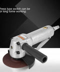 1/4 Pneumatic Angle Grinder Air Polisher 11000 RPM Aluminum Alloy Body with press switch for extended use.