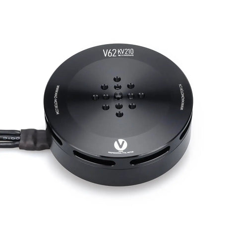 Workhorse Brushless Motor Built For Serious UAV Drones eVTOL Fixed Wing And Multirotor Quadcopters, black metal motor design