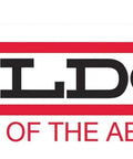 Baldor logo with red and black text, representing Heavy Duty Grinder Replacement Component Model 712RE Built Tough For Hard Core Workshop Jobs.