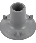 Heavy Duty Rubber Suction Cup Floor Pads For Toilet Grab Bars And Shower Seats With Badass Waterproof Foam Grip, gray rubber base with release tab.