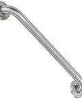Super Sturdy 24 Inch Stainless Steel Shower Grab Bar That Actually Holds Tight Wall Mounted Bathroom Safety Rail For Seniors Heavy Duty Non Slip Supportive Handrail, detail view of knurled texture
