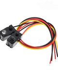 Five Pack Infrared Break Beam Sensor Module For Arduino And Robotics, Blazing Fast 2ms Response Time, 3 To 5V DC NPN Normally Open Output