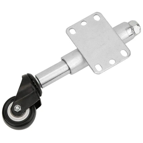 Heavy Duty 2 Inch PU Gate Wheels With Brake Smooth Gliding Spring Loaded Swivel Casters Shock Absorbing And Built Tough universal mounting bracket.