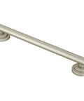 24 Inch Stainless Steel Bathroom Grab Bar In Brushed Nickel, Heavy Duty Safety Bar With Comfort Grip Pad, Supports Up To 500 Lbs