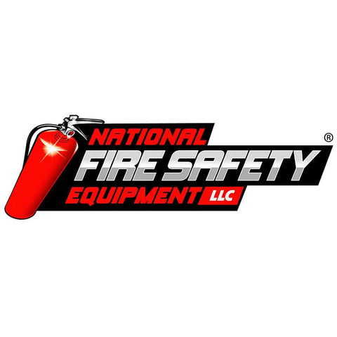 Two Pack Class K Kitchen Fire Extinguisher With Built Tough Steel Mount Bracket And Easy View Safety Sign For Commercial Grade Grease And Fryer Fire Defense logo.