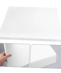 High Density Polyurethane Foam Sheets Heavy Duty White Cushioning Pads for secure shipping, showing smooth edges and trim ability.