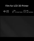 Straight Up Superior Screen Protector For 8.9 Inch Resin 3D Printer Display With Smooth As Glass Feel And Top Tier Scratch Shield Compatible With Elegoo Saturn Anycubic Photon Mono X 4K Voxelab Proxima 0.1mm thickness and 95% light transmittance