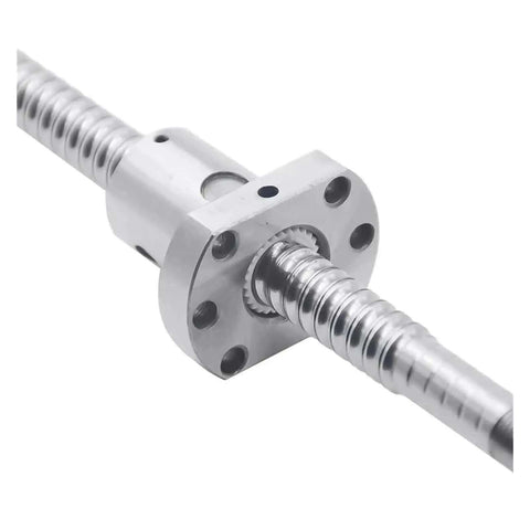 Super Smooth SFU1610 Ball Screw Kit With Single Nut End 950mm Length For High Load Precision Moves Easy Setup And Ultra Quiet Performance Makes It A Total Flex For Your CNC Build. SFU1610 ball screw with single nut and flange for CNC axes