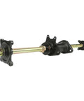 32 Inch Rear Axle Complete Assembly Kit With Swingarm Frame Bracket For GY6 110cc 125cc 150cc And 200cc ATVs Go Karts Buggy DIY Rebuild 4 Hole Carrier Wheel Hub