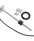 Beefy Heavy Duty 225 Millimeter Fuel Level Sending Unit Five Hole Stainless Steel Assembly Waterproof Gauge Sender, cable and screws.