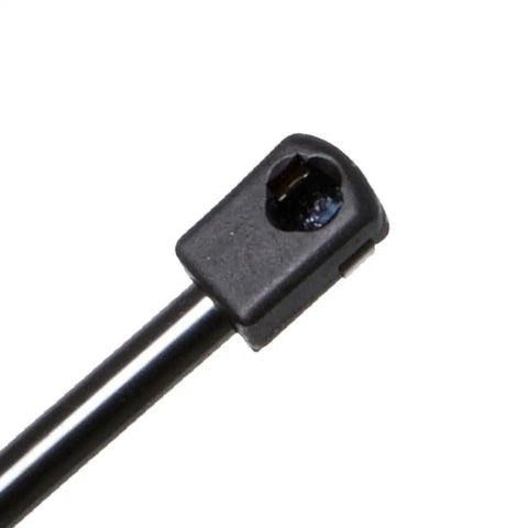 Close-up of black end of 2 Pack Rear Trunk Lift Supports For Chrysler Sebring 1996 1997 gas struts, showing attachment point.