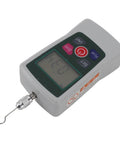 Dead Accurate Digital Force Gauge Measuring 0.2N To 2N For Straightforward Push Pull Testing with digital display and hook.
