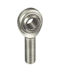 VCM Economy Series PTFE Lined Right Hand Male Rod End Half Inch Bore 1/2-20 Rh Thread Spherical Steel With Zinc Oxide Coating