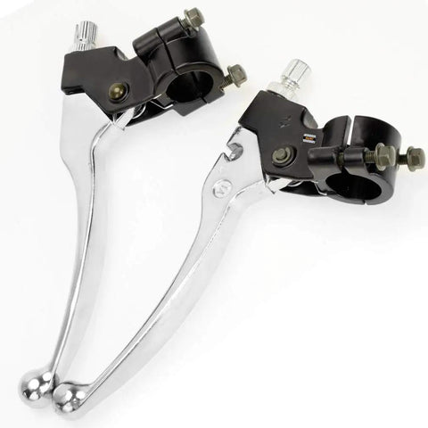 Seven Eighths Inch Clutch And Brake Lever Perch For Dirt Bikes 22mm Handlebar Fitment Beefed Up Replacement Compatible
