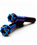 Dial In Your Ride With Premium Grade 5 Titanium Torx Flange Screws M8 X 50mm Purple Anodized Finish Pack Of 4 Heavy Duty motorcycle screws