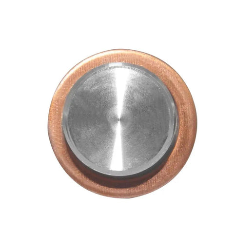 Top view of Stainless Steel Half Inch NPS Male Thread Pipe Plug With CNC Hex Head Built Tough For Corrosion Resistance