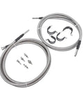 Heavy Duty Fuel Line Quick Fix Kit For Silverado And Sierra 1500 2500 3500 6.0L V8 Engines AP02 Replacement Parts, stainless steel tubing and clamps.