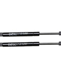 2 Pack Rear Trunk Lift Supports For Chrysler Sebring 1996 1997 Gas Struts and Shock Absorbers solid black metal rods used for trunk lift.